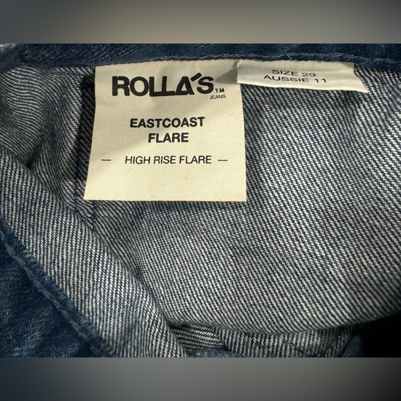 Rolla’s East Coast Flare Jeans Size 29 - Picture 13 of 14